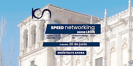 Speed Networking Online Zona León - 20 de junio  primärbild