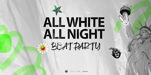 Image principale de ALL WHITE OUT Boat Party Yacht Cruise NYC - Independence Day Weekend