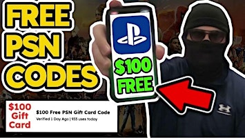 Imagen principal de Free PSN gift card codes  PSN gift card giveaway