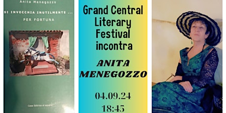 Anita Menegozzo al Grand Central Literary Festival  primärbild
