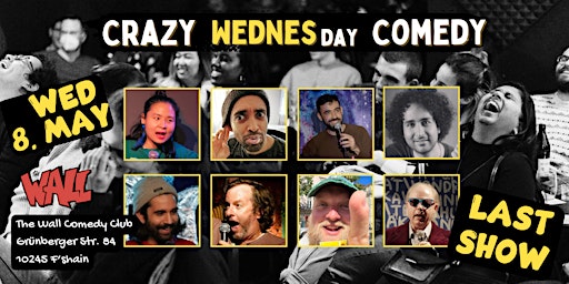 Hauptbild für Crazy Wednesday Comedy: Grand Finale | English Stand Up Comedy Open Mic