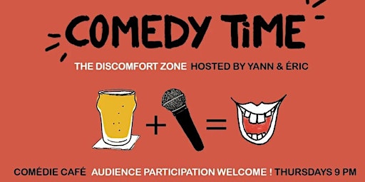 Comedy Time - Discomfort Zone primary image