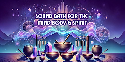 Imagem principal de Sound Bath for the Mind Body and Spirit