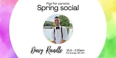 Pop for parents! - Afternoon music Spring social