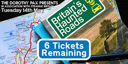 Image principale de Britain’s Haunted Roads: A Night of Ghost Stories - All tickets BOGOF