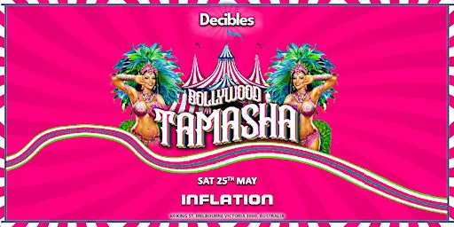 Image principale de BOLLYWOOD TAMASHA at Inflation Nightclub, Melbourne