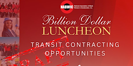 NABWIC Billion Dollar Luncheon In Transit Contracting Opportunities