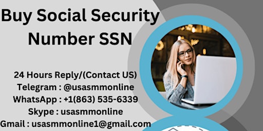 Primaire afbeelding van Buy Social Security Number SSN
