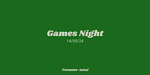 Games Night primary image