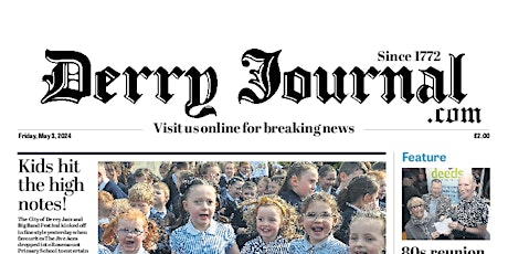 Derry Journal -  P7 School Leavers Souvenir Edition 2024