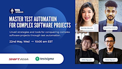 Master Test Automation for Complex Software Projects