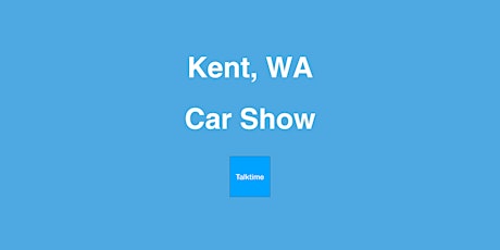 Car Show - Kent