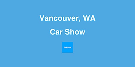 Car Show - Vancouver