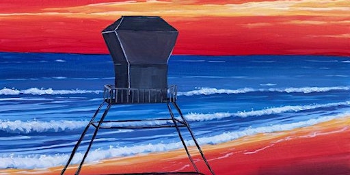 Immagine principale di Lifeguard Tower – Paint and Sip Event 