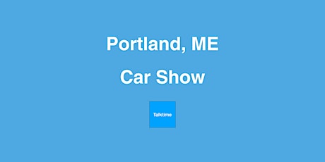 Car Show - Portland
