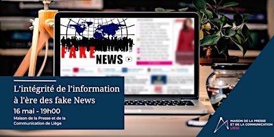 Imagem principal do evento L’intégrité de l’information à l'ère des fake News