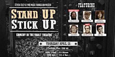 Image principale de Stand Up Stick Up - Comedy @ The Vault Theatre ft. Amy Tee