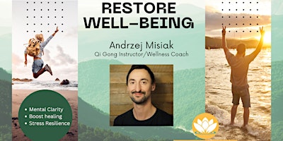 Imagen principal de Restoring Well-being  (online)