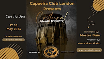 Capoeira Club London Cultural Event