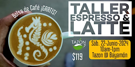 Imagem principal do evento Taller de Espresso y Latte