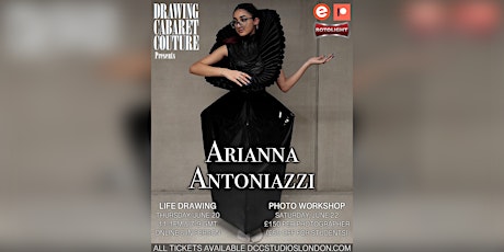 LIFE DRAWING **IN PERSON** Arianna Antoniazzi