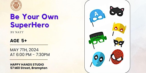 Be Your Own SuperHero - Kids Craft Workshop  primärbild