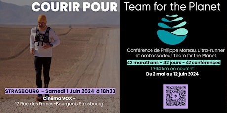 Courir pour Team For The Planet - Strasbourg