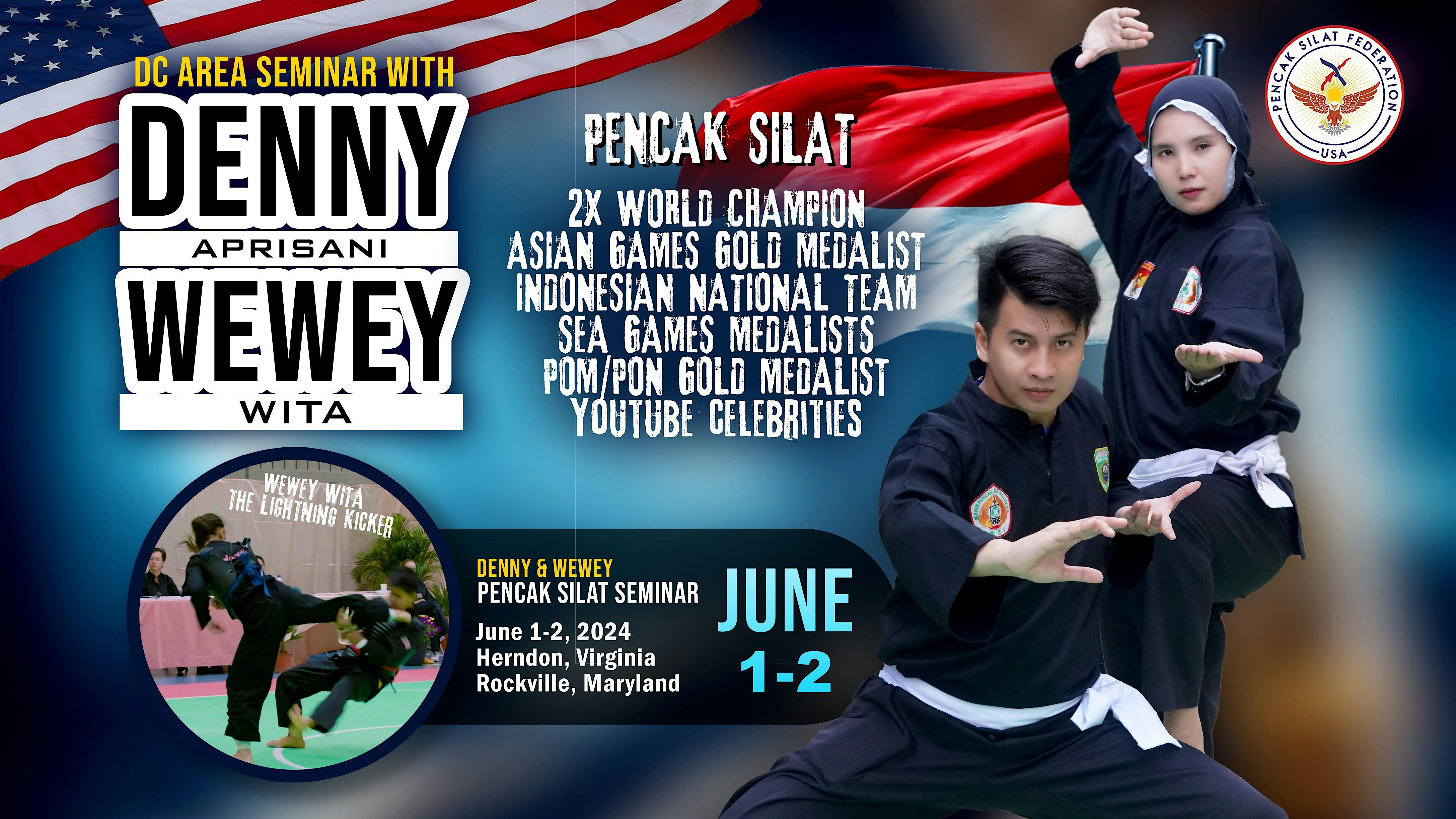 Denny Wewey - Silat Martial Arts Seminar
