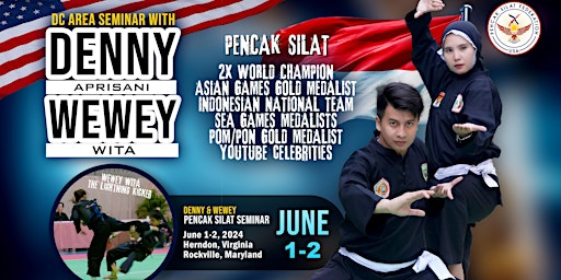 Imagem principal do evento Denny Wewey - Silat Martial Arts Seminar