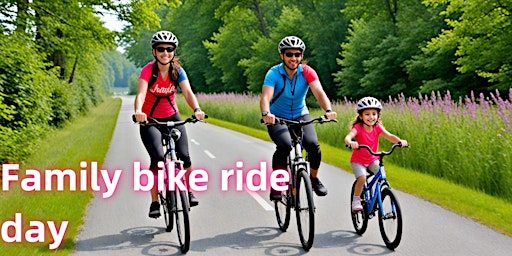 Family bike ride day  primärbild