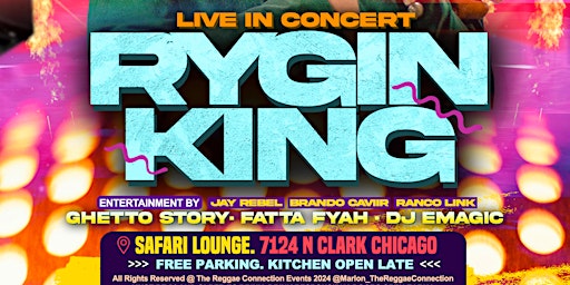 Image principale de Rygin King Live Chicago