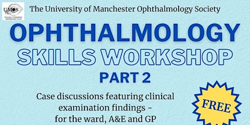 Imagem principal do evento Ophthalmology Skills Course Part 2