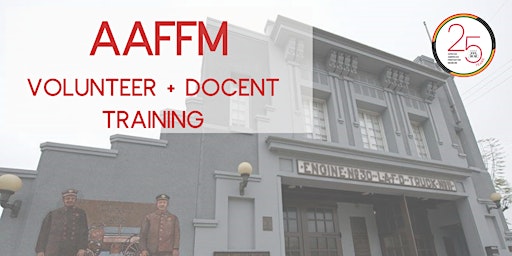 Primaire afbeelding van AAFFM Volunteer & Docent Training