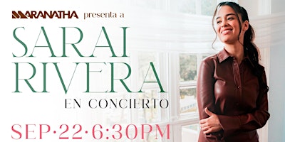 Immagine principale di Sarai Rivera en Concierto 