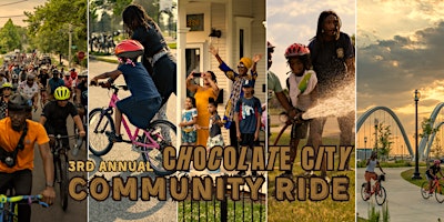 Imagem principal do evento 3rd Annual Chocolate City Community Ride, Bike Giveaway, & Wellness Event