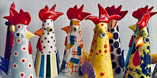 Primaire afbeelding van Make and Paint Chickens @ Petrichor Collective