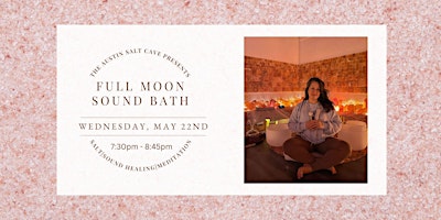 May Full Moon Salty Sound Bath primary image