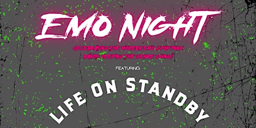 Primaire afbeelding van EMO NIGHT ft. LIFE ON STANDBY, PROMOTIVE & MORE @ THE BEAST