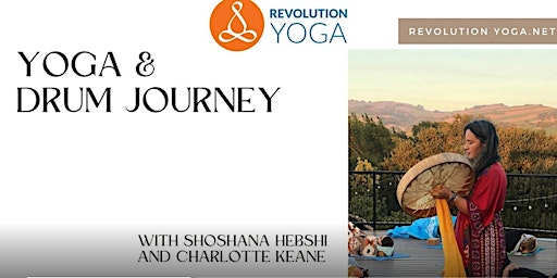 Immagine principale di Yoga and Drum Journey Charlotte and Shoshana will lead you into a space whe 