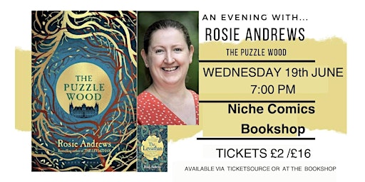 Imagem principal do evento An Evening with “The Leviathan” author Rosie Andrews