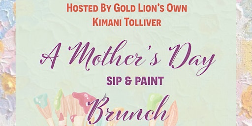 Hauptbild für A Mother's Day Sip & Paint Brunch