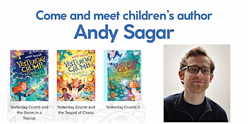 Imagen principal de Meet children’s author Andy Sagar of Yesterday Crumb books