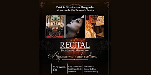 Imagem principal do evento Recital - Peça Sacras e Gregoriano