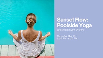 Imagen principal de Sunset Flow: Poolside Yoga