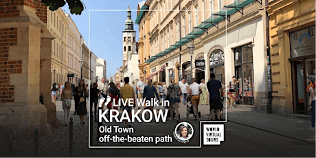 Live Walk in Krakow - Old Town off-the-beaten path