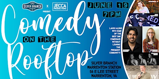Comedy on the Rooftop at Silver Branch Warrenton primary image