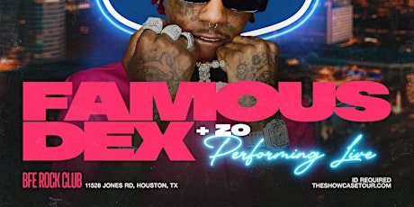 Famous Dex performing live in Houston