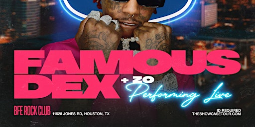 Hauptbild für Famous Dex performing live in Houston