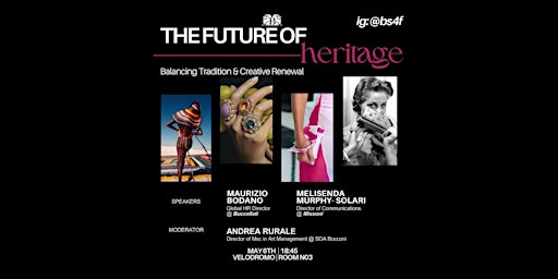 The Future of Heritage: Balancing Tradition and Creative Renewal primary image