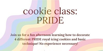 Imagen principal de Cookie Class: PRIDE